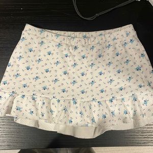 Frankie’s Bikinis floral skirt